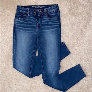 American Eagle Dark Wash Skinny Jeans